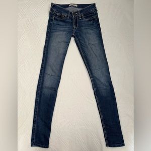 Hollister low rise skinny jeans